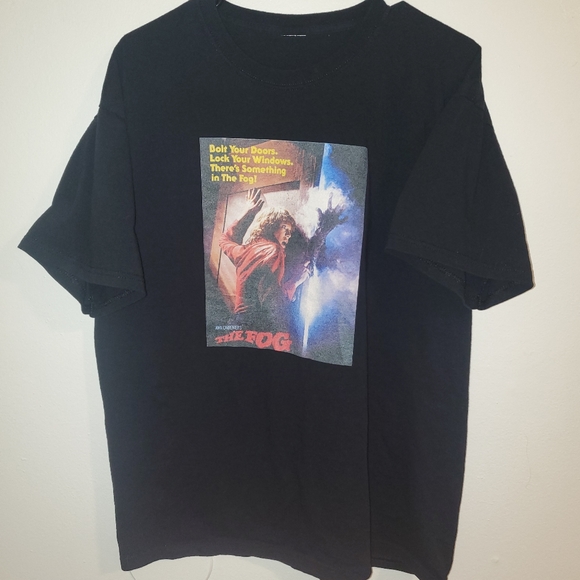 The Fog Horror Vintage Tee Shirt John Carpenter Size L/XL - Picture 1 of 5
